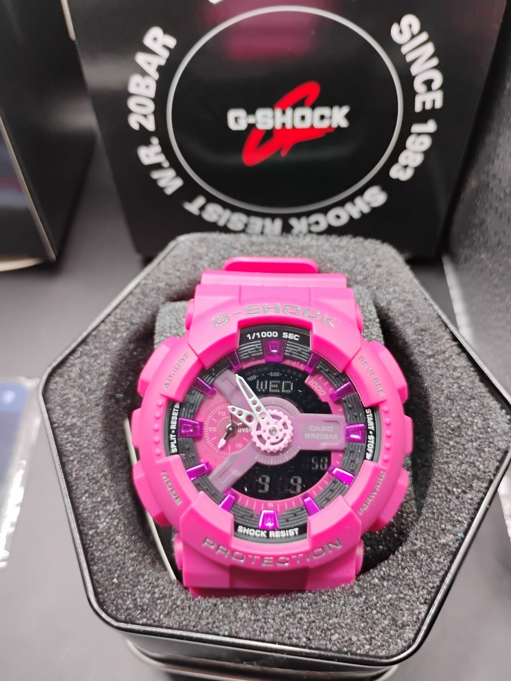 G-SHOCK Pink Shock Resistant Sport Watch